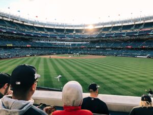 people inside baseball stadium