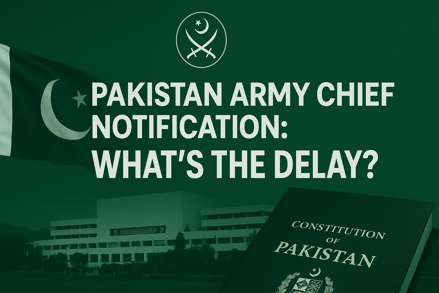 Pakistan Army Chief Notification Delayed: What’s Behind the Controversy?